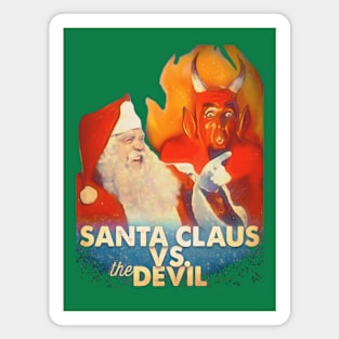 Santa Claus vs The Devil Magnet